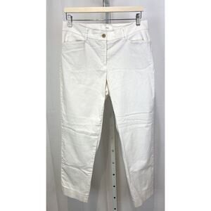 BRAX  Mens Size 31 / 32 Mara Ankle Pants Flat Front Chinos White